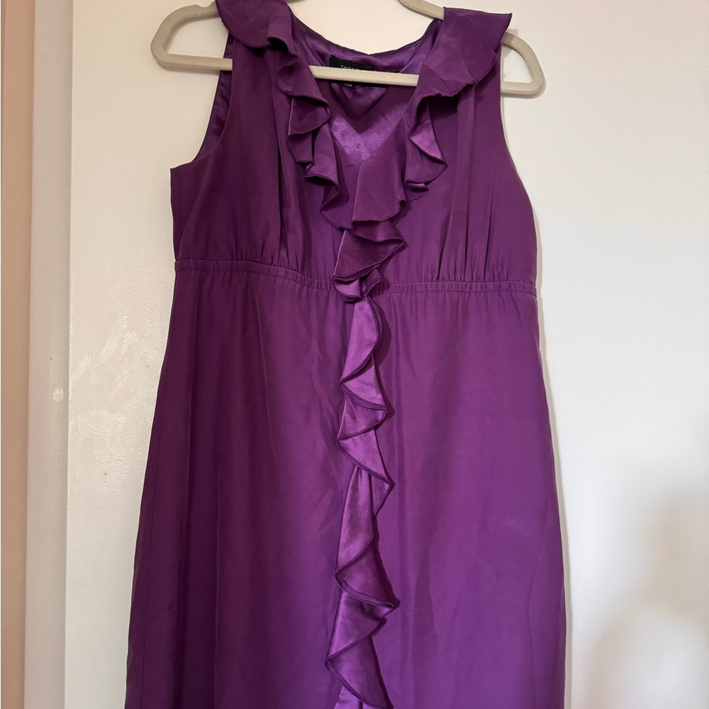 Silk dress.